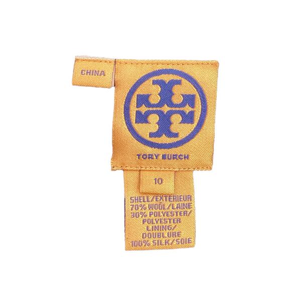 Tory Burch Women’s Dress Size 10 Sleeveless Wool Blend Decorative Waist Black - Picture 5 of 5